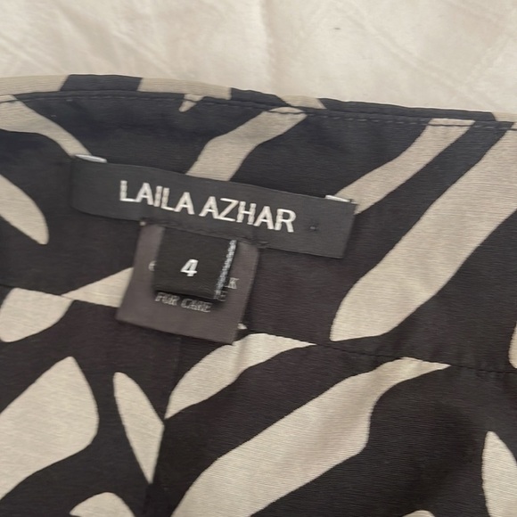 Laila Azahar black and grey dress - Picture 8 of 9